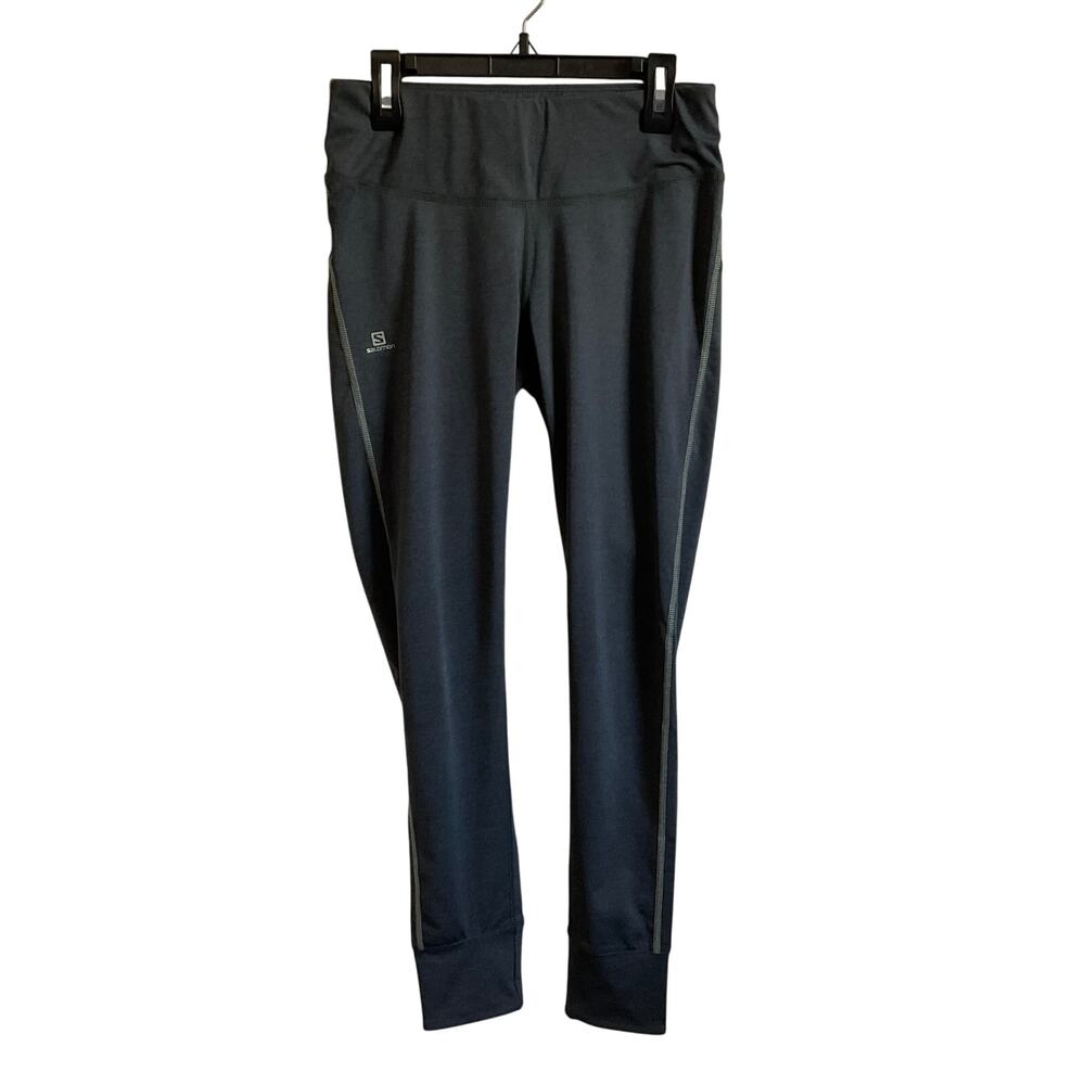 Salomon Grey Full Length Jogger Leggings - Size Small